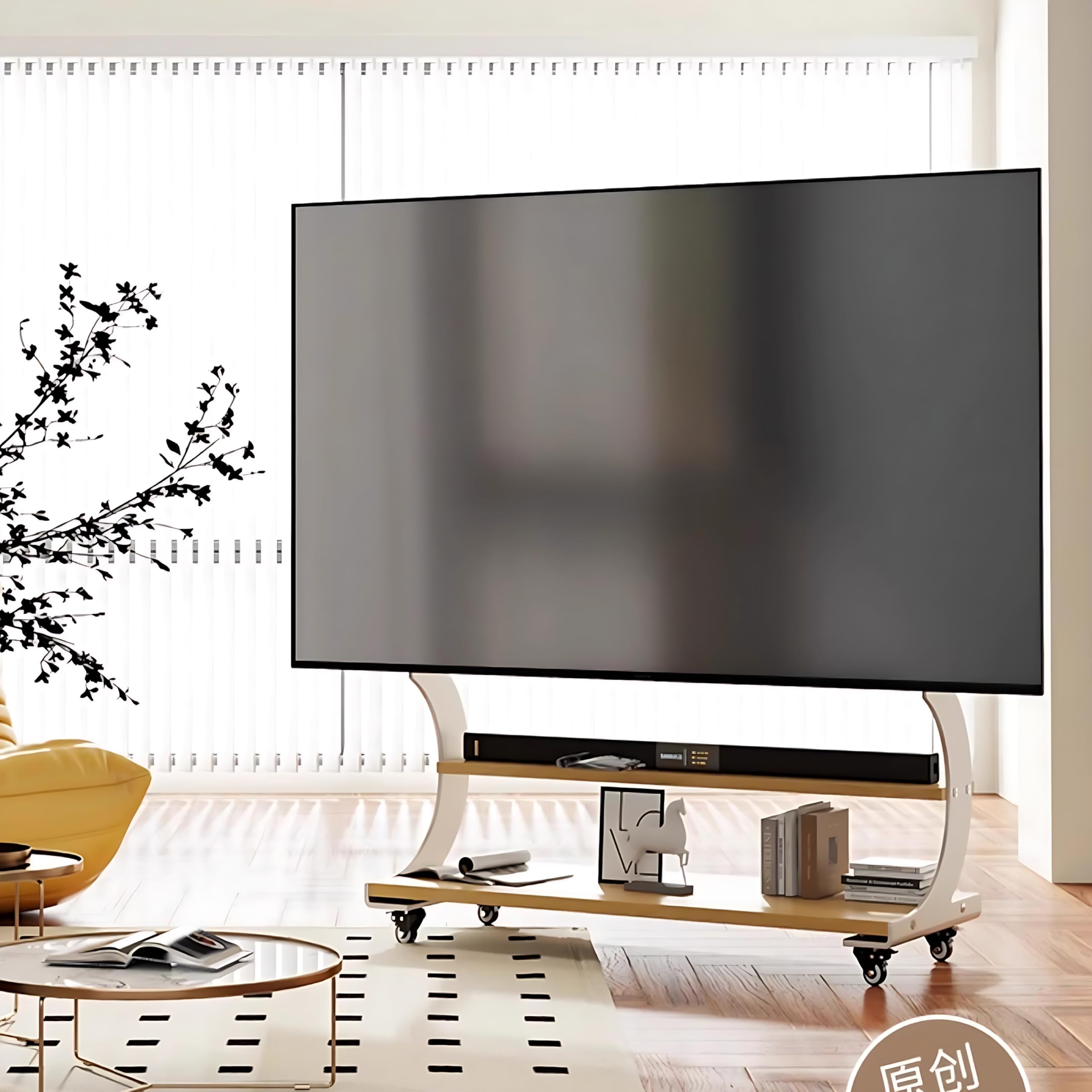 Amazon.co.jp: BeishiTenwaymili 大型テレビスタンド キャスター付き